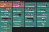 Knife (1 pc) &lsquo;Katrina&rsquo; + 21 skins + Spectre &lsquo;Prime&rsquo; + inventory value ~ 5200 VP + access to mail 2289 photo