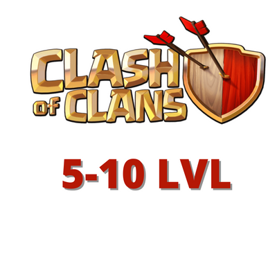 Clash of Clans LVL 5-15 188 фото