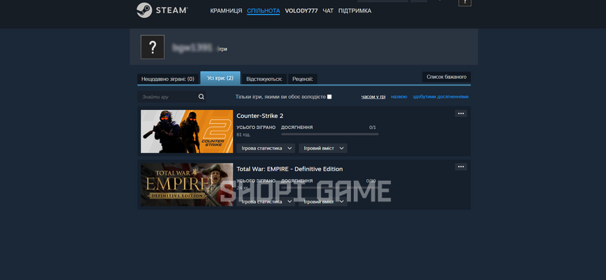 CS2 (No Prime) + 7 LvL Steam 2789 фото