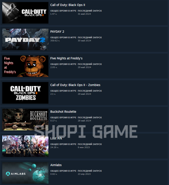 Случайный аккаунт Steam с игрой Call of Duty: Black Ops II 2348 фото