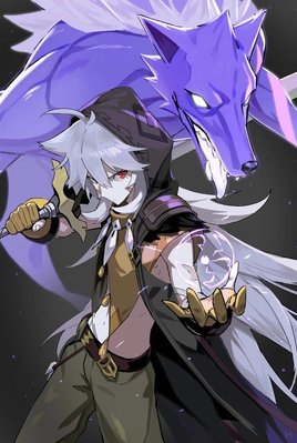 Genshin Impact account with the Razor character