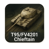 Account with (10) T95/FV4201 Chieftain tank 300 photo