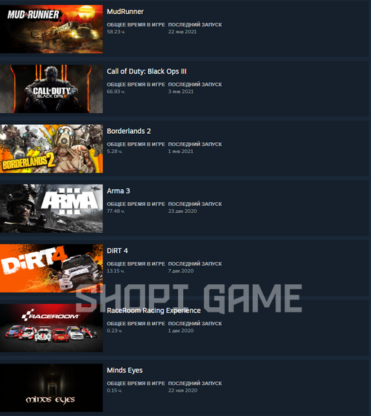 Случайный аккаунт Steam с игрой Call of Duty: Black Ops III 2350 фото
