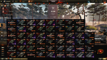 26k battles, 46.5% wins, 18 top tanks, 20 premium tanks, 131k silver Can change password + Inactive for more than 3 weeks 1203 photo