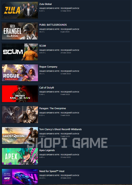 SCUM + Need for Speed Heat + Tom Clancy's Ghost Recon Wildlands + NoLimit | Повний доступ до акаунта + зміна даних | 1353 фото