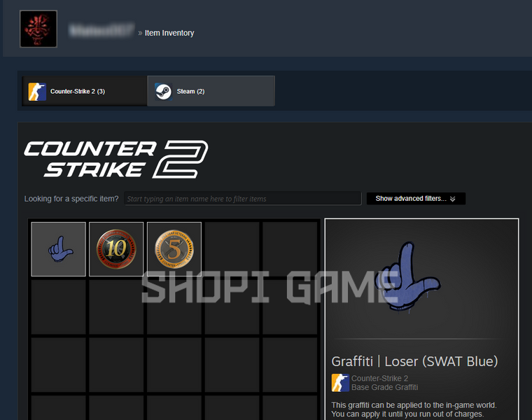 Cs2 + 2 medals (5 and 10 years of service) + 11 Steam LVLs + 50 games + Layers of Fear (2016) 1852 photo