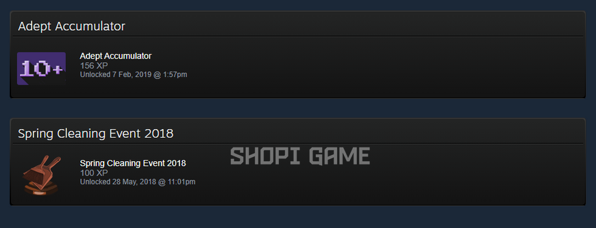 Cs2 + 2 medals (5 and 10 years of service) + 11 Steam LVLs + 50 games + Layers of Fear (2016) 1852 photo