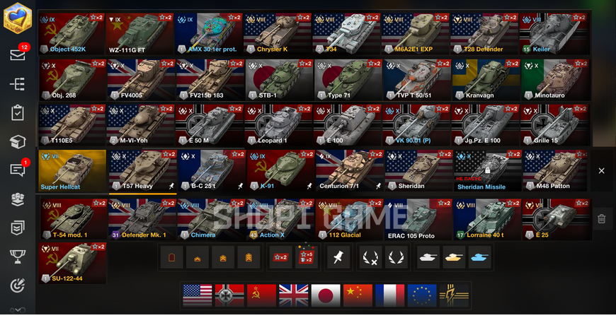 NO ACCESS TO MAIL! 20 tops, 7 premium tanks, 15,586 battles, 606 gold + 4,393,277 silver  (10) VK 90.01 (P) (8) Keiler (8) Chimera (8) Caernarvon Action X 2652 photo