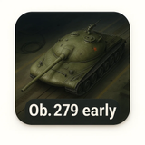 Account with tank (10) Object 279 early 303 photo