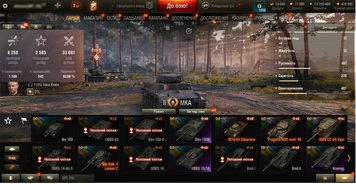 33,681 battles, 21 tops, 70 premium tanks, 11,088 gold, 11,693,480 silver | No password change + Mail blocked 1154 photo
