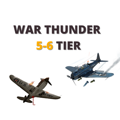 War Thunder tier від 5-6 lvl 1406 фото