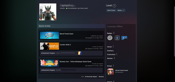 Cs2 (медаль 5 років служби) + 7 LvL Steam + 72 гри 2805 фото