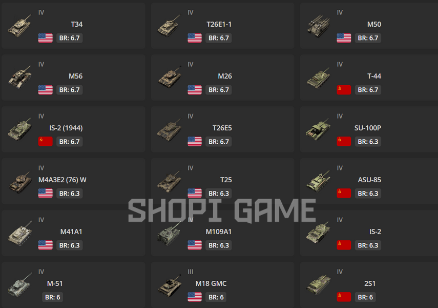 Tier 6 (6 шт) + tier 5 (9 шт) + 4194 боев + 50 уровень 2156 фото
