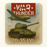 War Thunder 20-35 LVL 205 photo