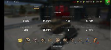 Battle:6К win:49% gold:151 bone:9M,X:1 IX:3 154 photo