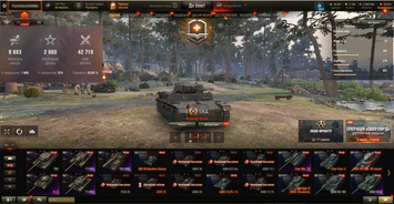 LOCKED MAIL! 42,453 battles, 31 top tanks, 70 premium tanks, 53% win rate, 2108 gold, 14,113,551 silver | Password can be changed| [10] FV215b [9] Ob. 777 II [9] Char Mle. 75 [8] Obsidian
