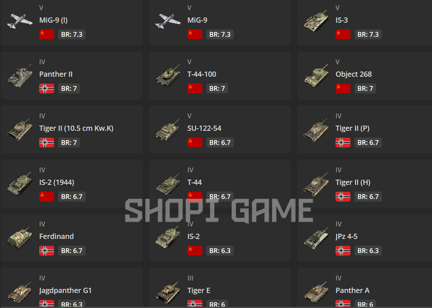 ЖИР! Премиум техника (32 шт) + MiG-21S (R-13-300) + Leopard A1A1 (L/44) + Hunter FGA.9 + 3700 боев 2091 фото