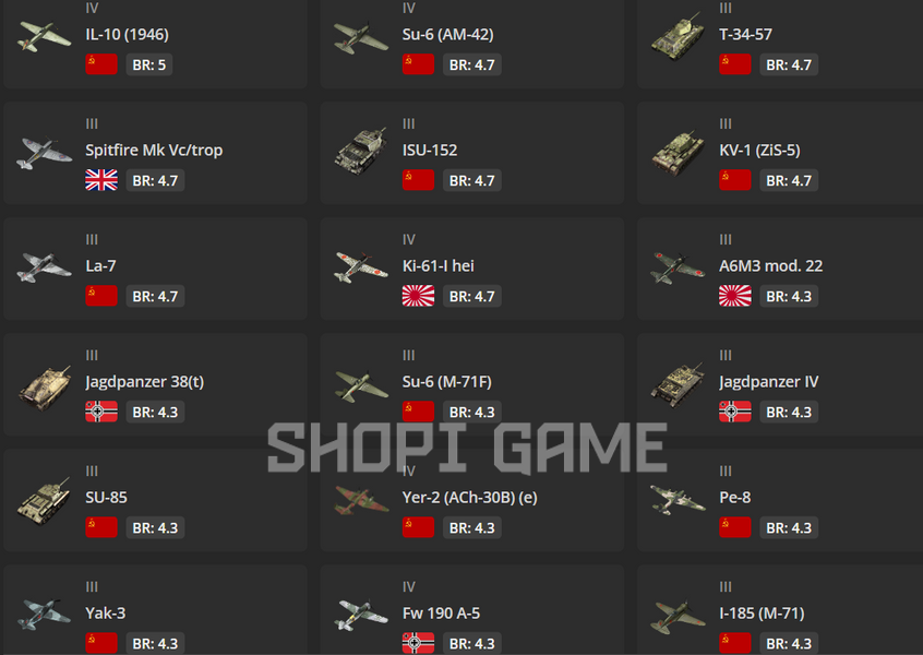 ЖИР! Премиум техника (32 шт) + MiG-21S (R-13-300) + Leopard A1A1 (L/44) + Hunter FGA.9 + 3700 боев 2091 фото