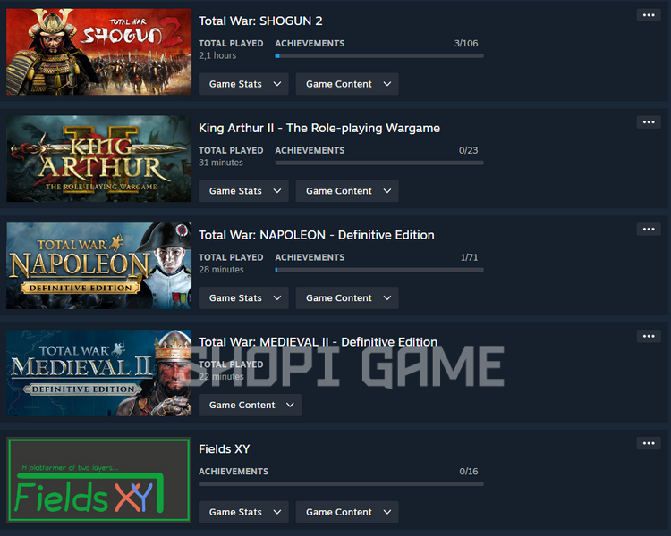 13 игр + общая сумма игр 2600₴ + Total War: WARHAMMER (почти все части) + 3 уровень steam + полный доступ 2258 фото