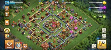 Найкращий старт Clash Of Clans. 220 LvL + 16 TX/ Герої: 89/95/67/70/40/2 3010 фото
