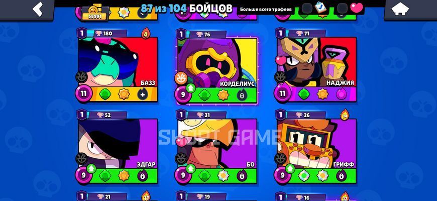58,900 trophies and 45 Primes. 2021 account with 3 Mecha skins 3160 photo