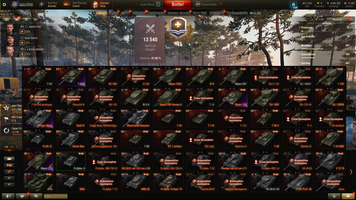 13.5k battles, 2 tops, 110 premium tanks, 51% wins, 4.4k silver | No password change + Inactive for 2 months + READ DESCRIPTION 1311 photo