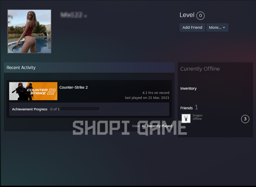 Cs2 + inventory 2 items + full access 2260 photo