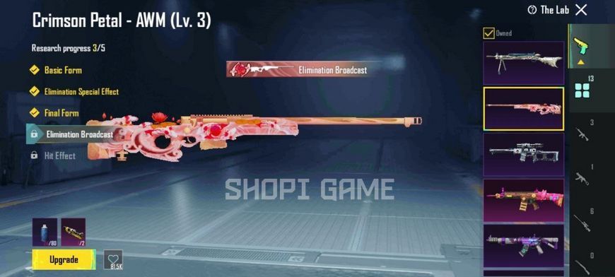 Level 67, 5 chat rooms, 30 mythical uniforms, and AWM LvL 3, Dagger LvL 3, UMP LvL 2 3062 photo