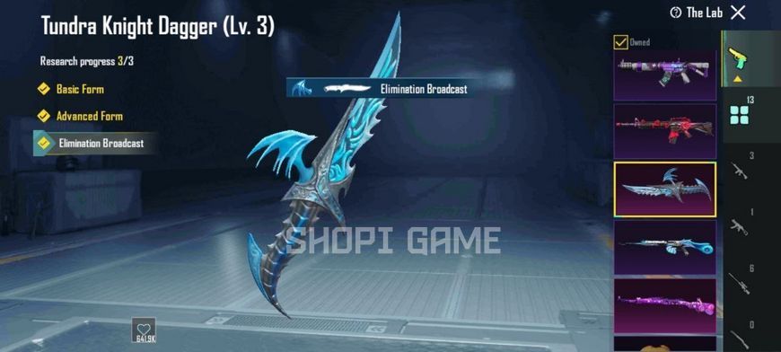 Level 67, 5 chat rooms, 30 mythical uniforms, and AWM LvL 3, Dagger LvL 3, UMP LvL 2 3062 photo