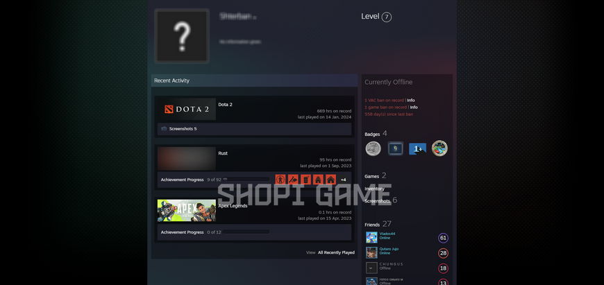 Dota 2 660 часов + инвентарь | Полный доступ к аккаунту 2063 фото