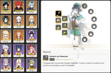 (Ayaka, Eola, Xiao, Venti, Djinn, Diluk) 6 legendary characters + 54 adventure rank + full access 2313 photo