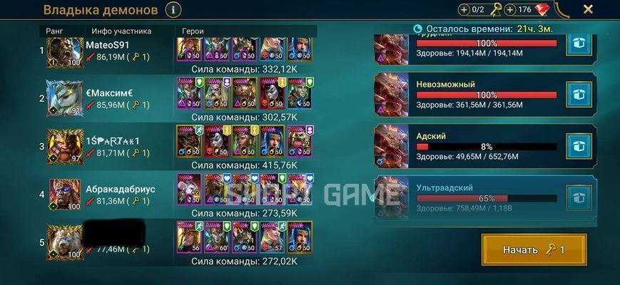 The Best Start! Mikage + Level 100 Account. 140 Legendary Heroes 3064 photo