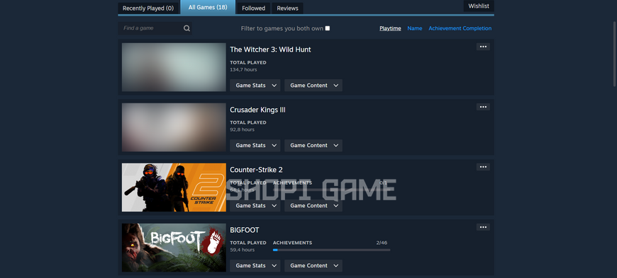 CS2 (without Prime) + 60 hours. | Level 6 | The Witcher 3, Crusader Kings III, BIGFOOT, Among Us, theHunter 2666 photo