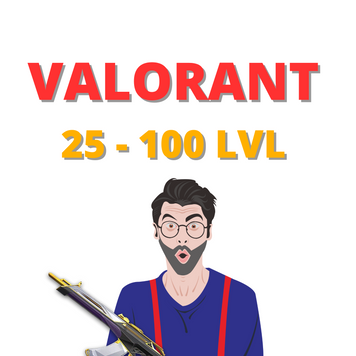 Valorant 25-100 LVL. Сервер: Европа 317 фото