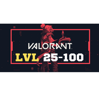 Valorant Lvl 25-100  Evropa