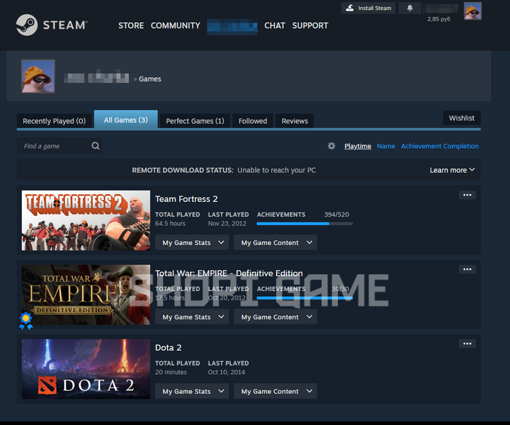 Аккаунт Steam 7 lvl Team Fortress 2 + Total War: EMPIRE - Definitive Edition 415 фото