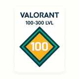 Valorant account from (100-300 Level) | Server: Europe 318 photo