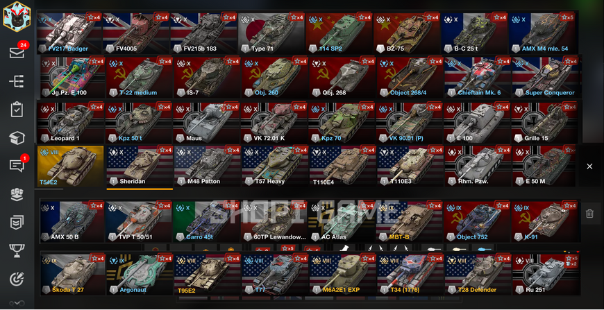 No access to email! 33 top-tier tanks, 73 premium tanks, 62% win rate  (10) Super Conqueror, (10) T-22 medium, (10) Carro da Combatti, (10) Object 260 2920 photo
