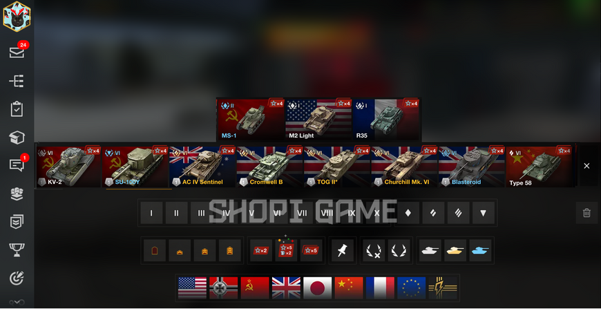 No access to email! 33 top-tier tanks, 73 premium tanks, 62% win rate  (10) Super Conqueror, (10) T-22 medium, (10) Carro da Combatti, (10) Object 260 2920 photo