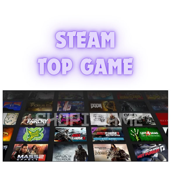 Steam account (Popular games)