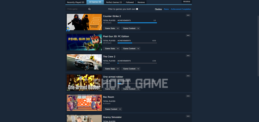 1 LvL + The Crew 2, Granny Simulator + 10 games + Cs2 (No Prime status) 2820 photo