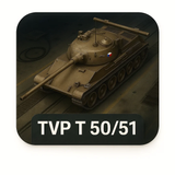 Account with a (10) TVP T 50/51 tank Czechoslovakia 1473 photo