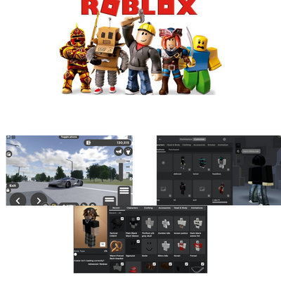 Roblox account with a bunch of stuff
