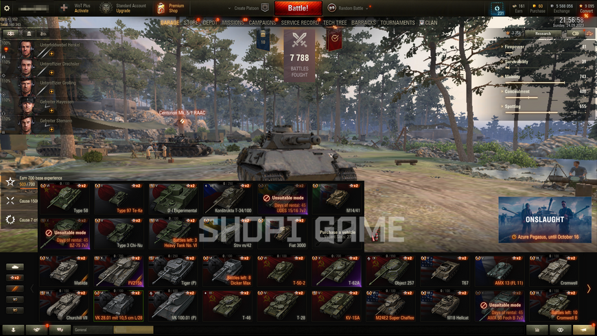 World Of Tanks statistics from 50% wins | 5,000 battles | Europe 419 photo