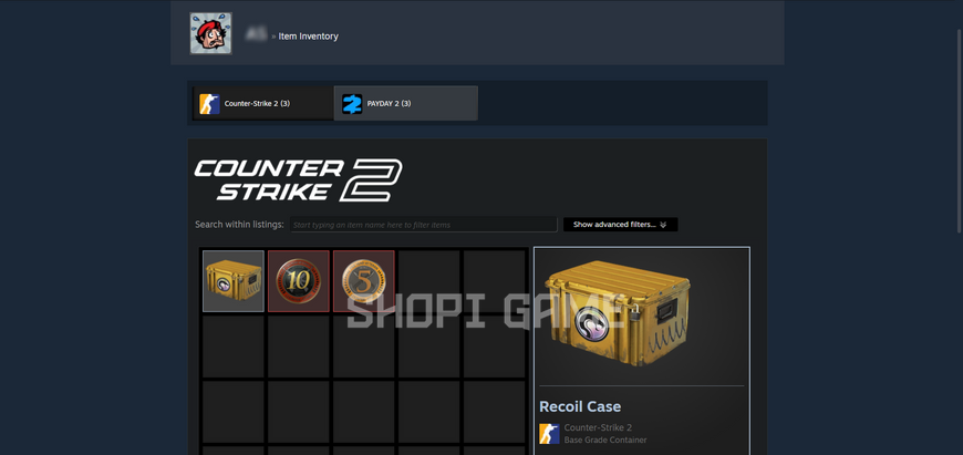 2 Cs2 medals (without prime status) + CS 1.6 (800 hours) + 4 LvL 2823 photo