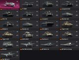 German Tier 6 vehicles (6 units) + a Tier 6 premium aircraft 3075 photo