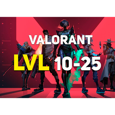 Valorant Random 10-25 LVL