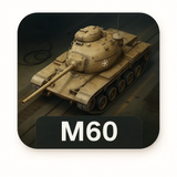 An account with an (10) M60 tank 328 photo