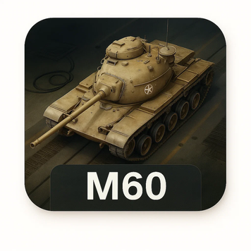 An account with an (10) M60 tank 328 photo