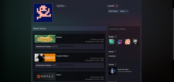 12 LvL + CS2 2000+ годин + CSS + Garry's Mod + CS 1.6 + реєстрація з 2009 року 2830 фото